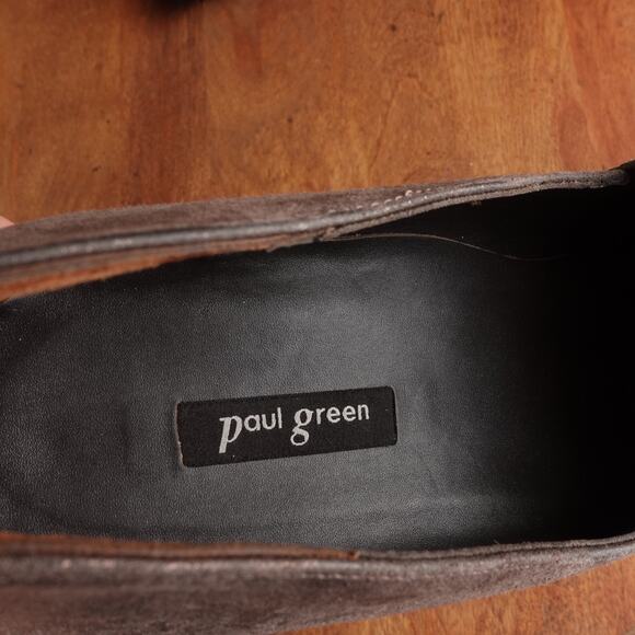 Paul Green Loafers WMS SZ UK 5.5 US 8 Brown Metallic Uptown Leather Comfort Shoe - Picture 13 of 15
